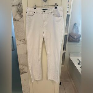 Ralph Lauren White Women Jeans